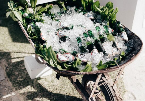 Beer Barrows for Weddings in the Algarve Rustic Weddings