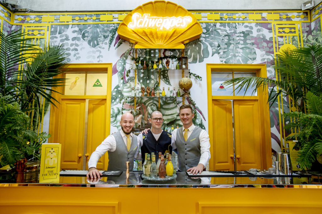 schweppes event