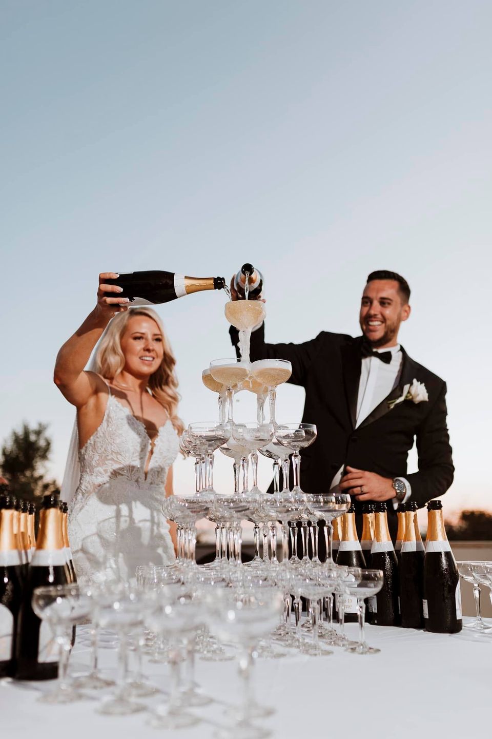 Champagne Tower