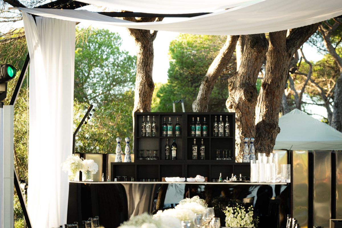 Bar at wedding Algarve Portugal